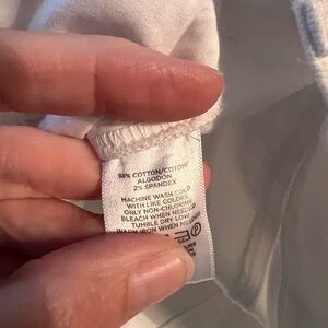 Brand new the loft white skinny ankle jeans 14